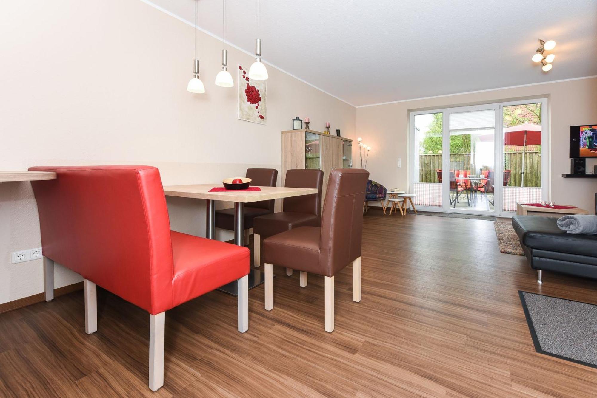 Ferienhaus Rote Bohne - Uns Huus An T Kuest Bensersiel Esterno foto